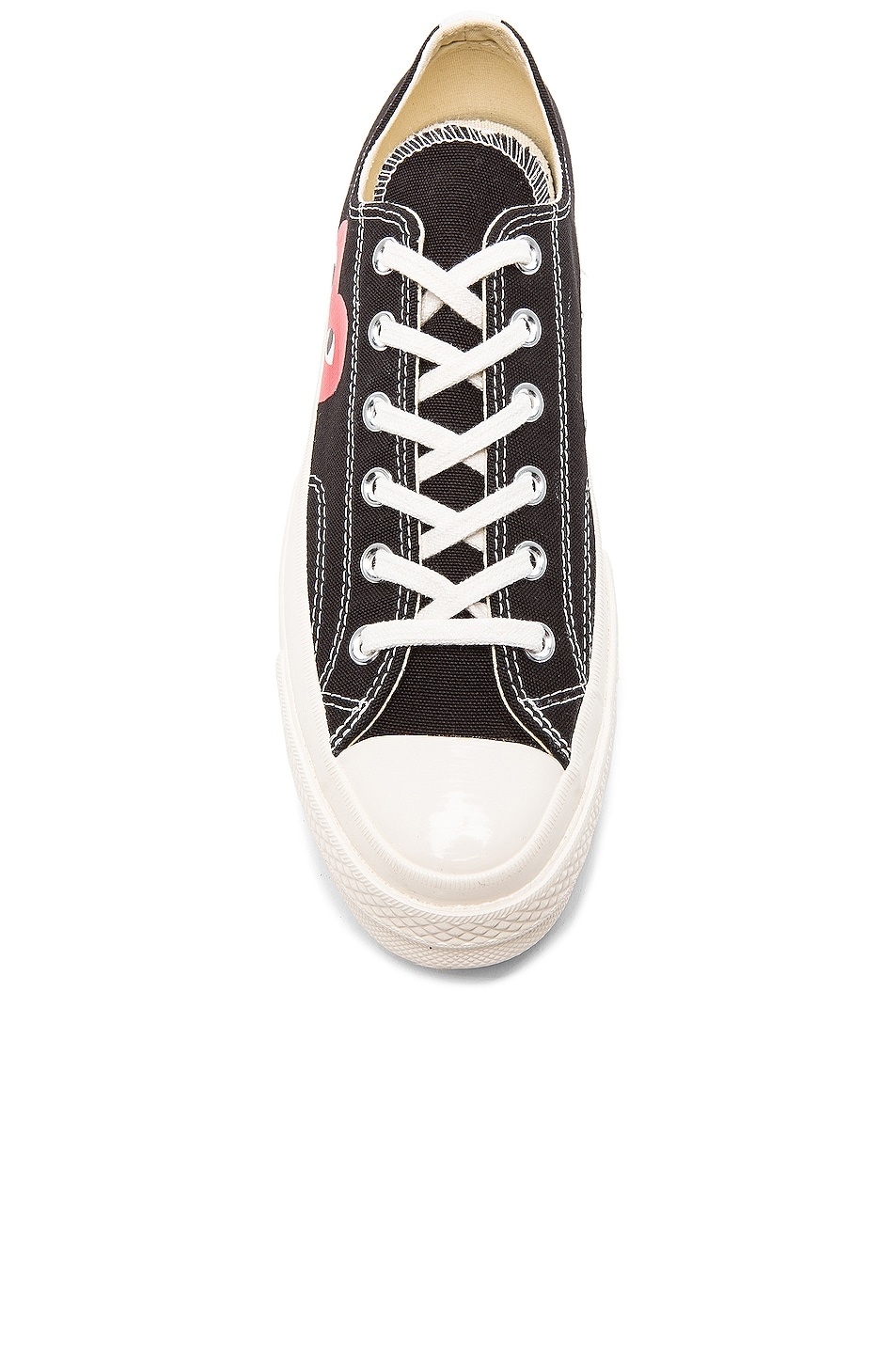 Converse Large Emblem Low Top Canvas Sneakers - 4