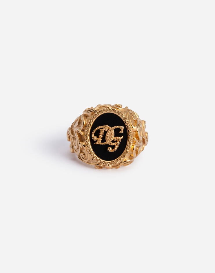 Metal ring with DG logo - 1