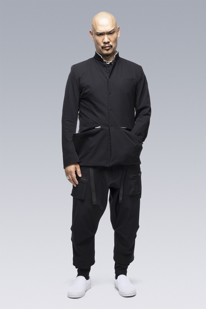 ACRONYM J105-DS schoeller® Dryskin™ Blazer Black/White | REVERSIBLE