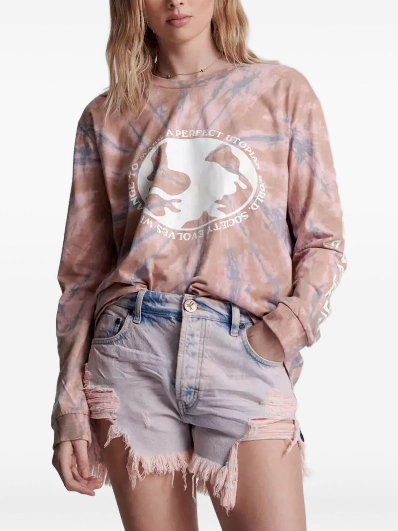 ONE TEASPOON Outlaws denim shorts outlook