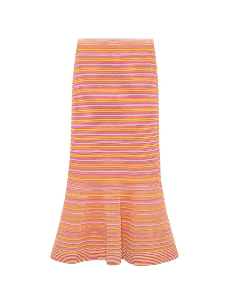 striped midi skirt 1