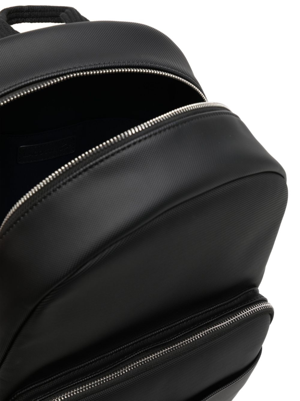logo-embossed piquÃ© backpack - 5