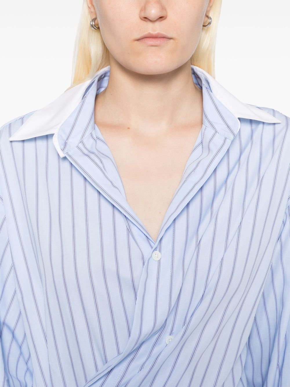 wrap-shirt dress - 5