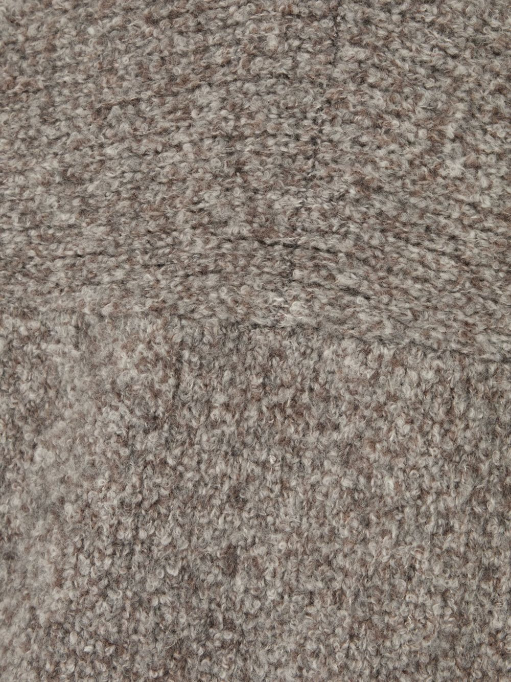 high-neck textured sweater - 3