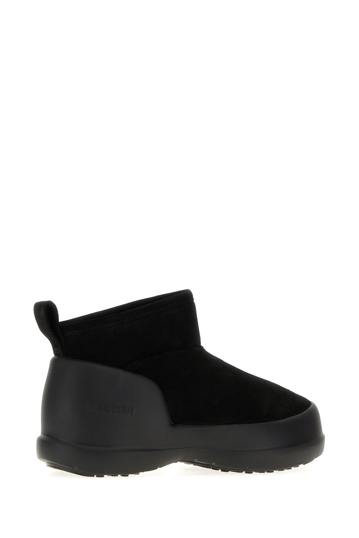 Black suede Mezzaluna ankle boots - 3