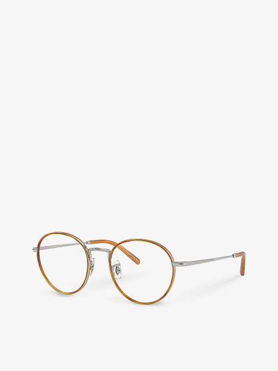 Oliver Peoples OV1333 Sidell phantos-frame metal sunglasses outlook