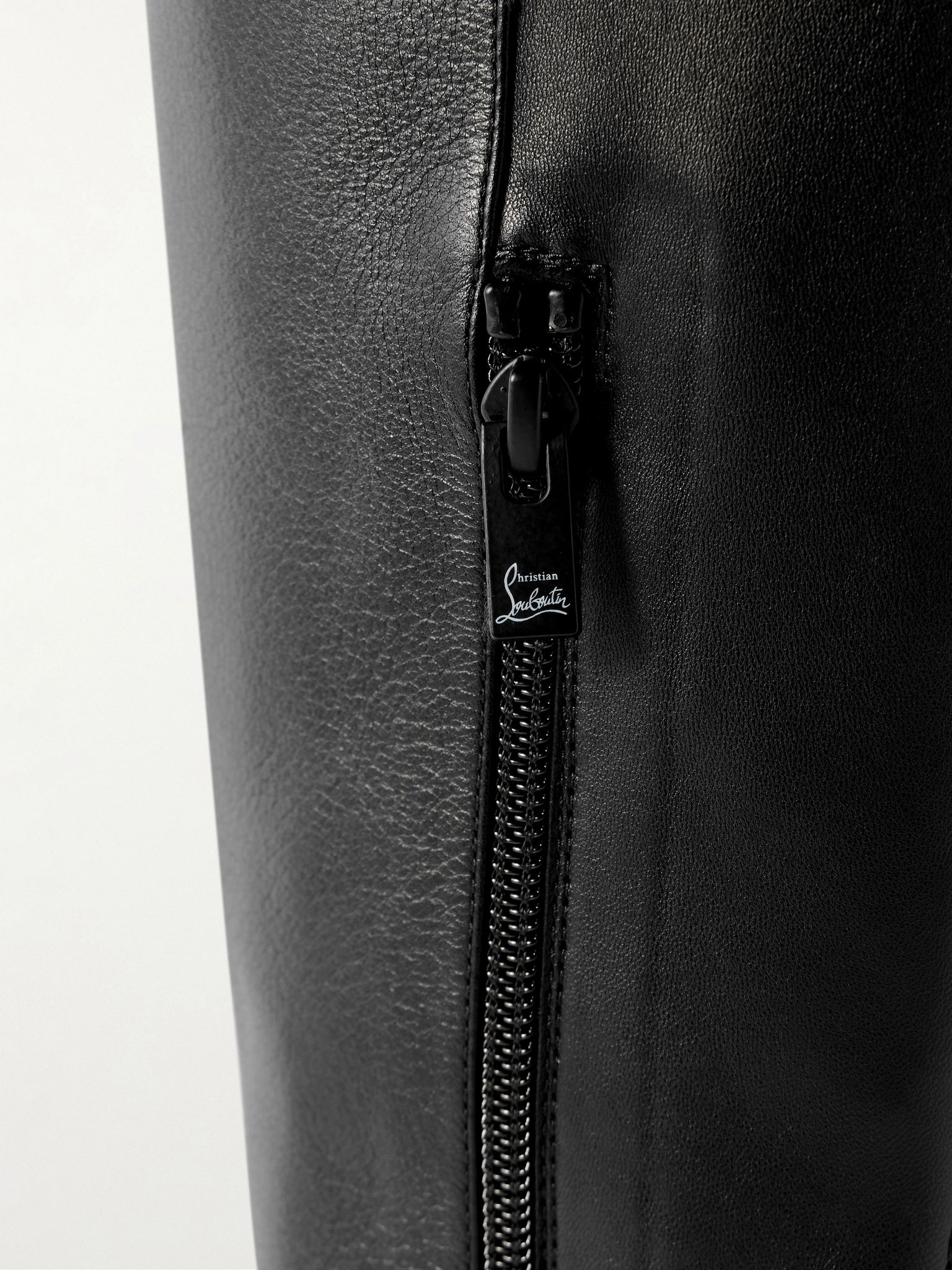 Jane Botta 55 leather knee boots Black - 4