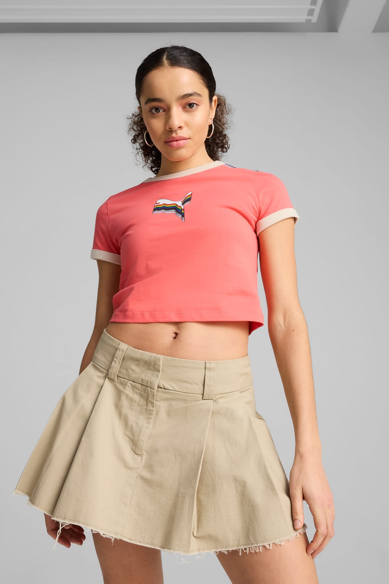 EQUAL LOVE CONFEDERATION Graphic Baby Tee Women - 3