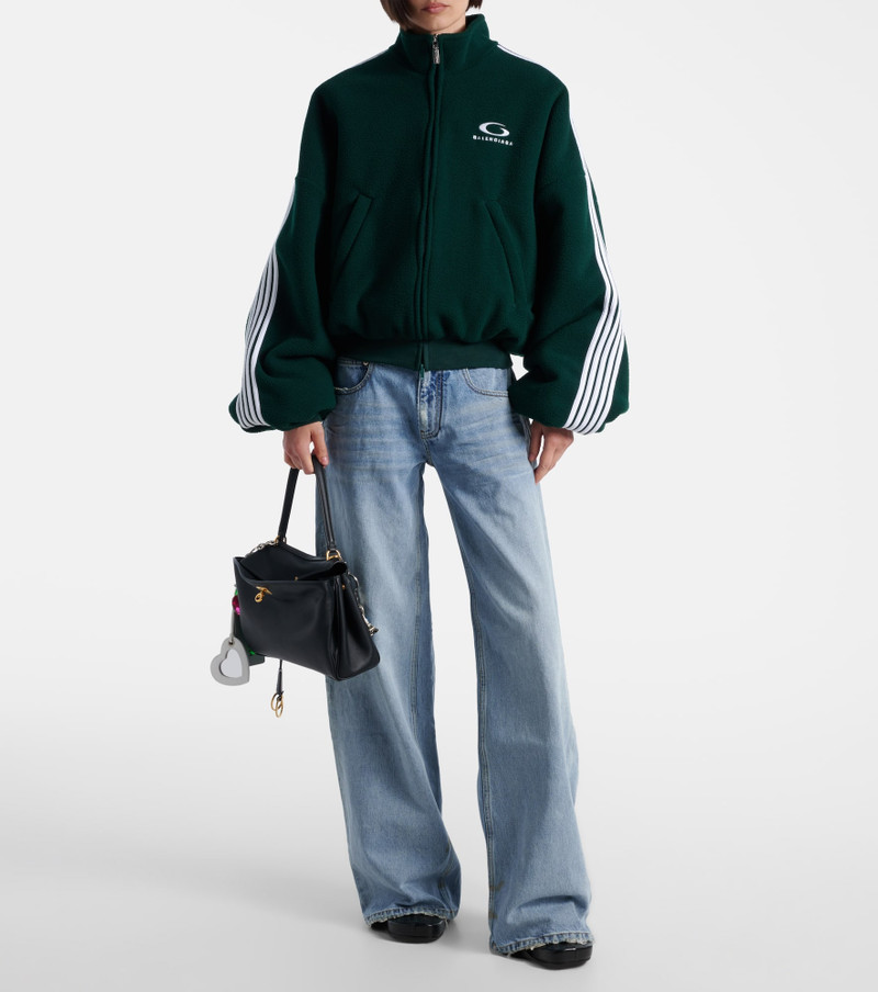 BALENCIAGA Loop Sports Icon fleece jacket outlook