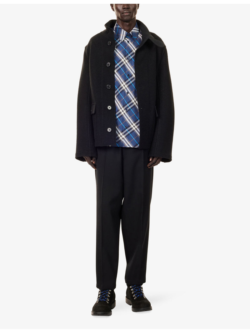 Burberry Robert Checked Cotton Shirt outlook