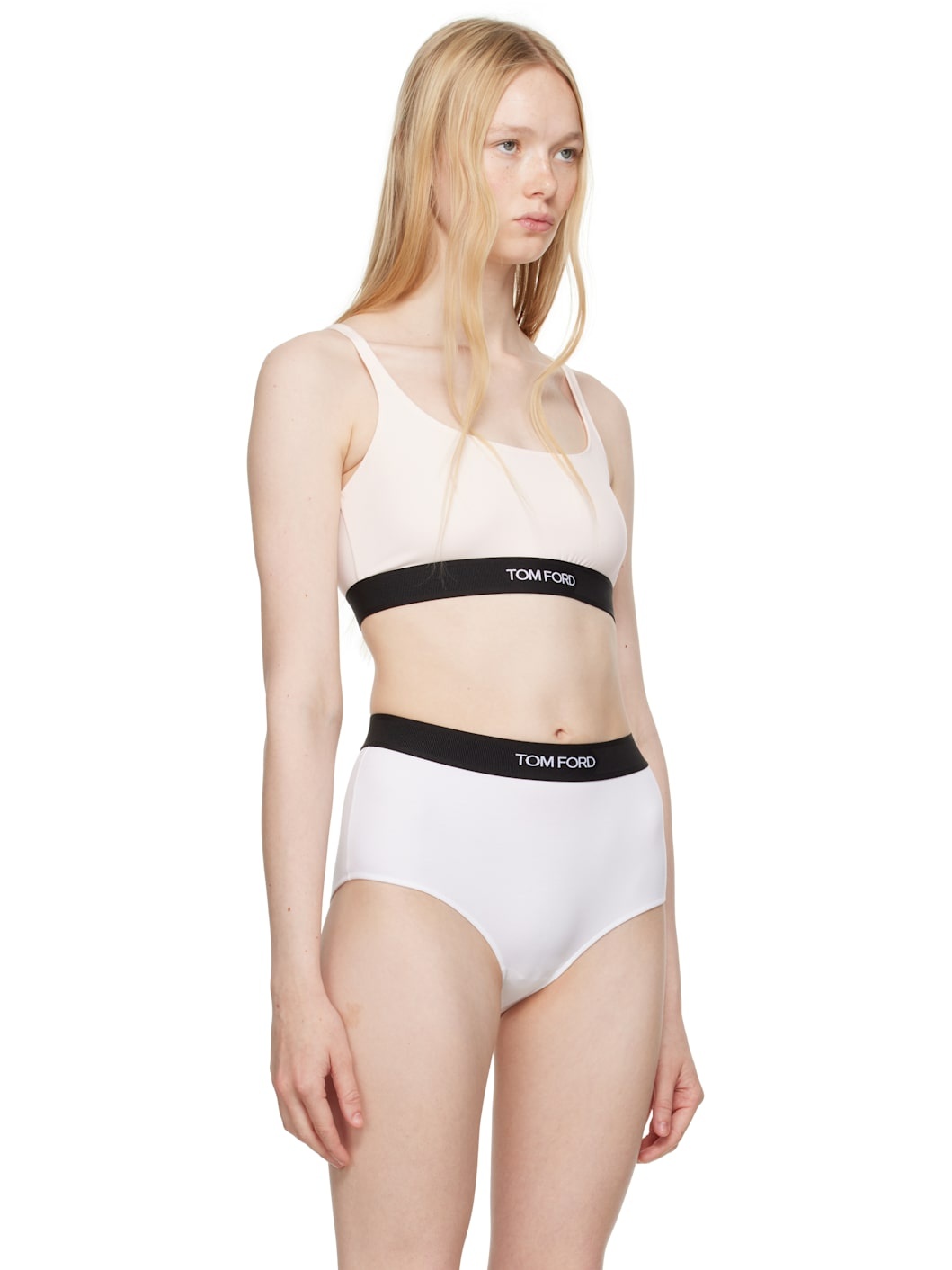 Pink Modal Signature Bralette - 2