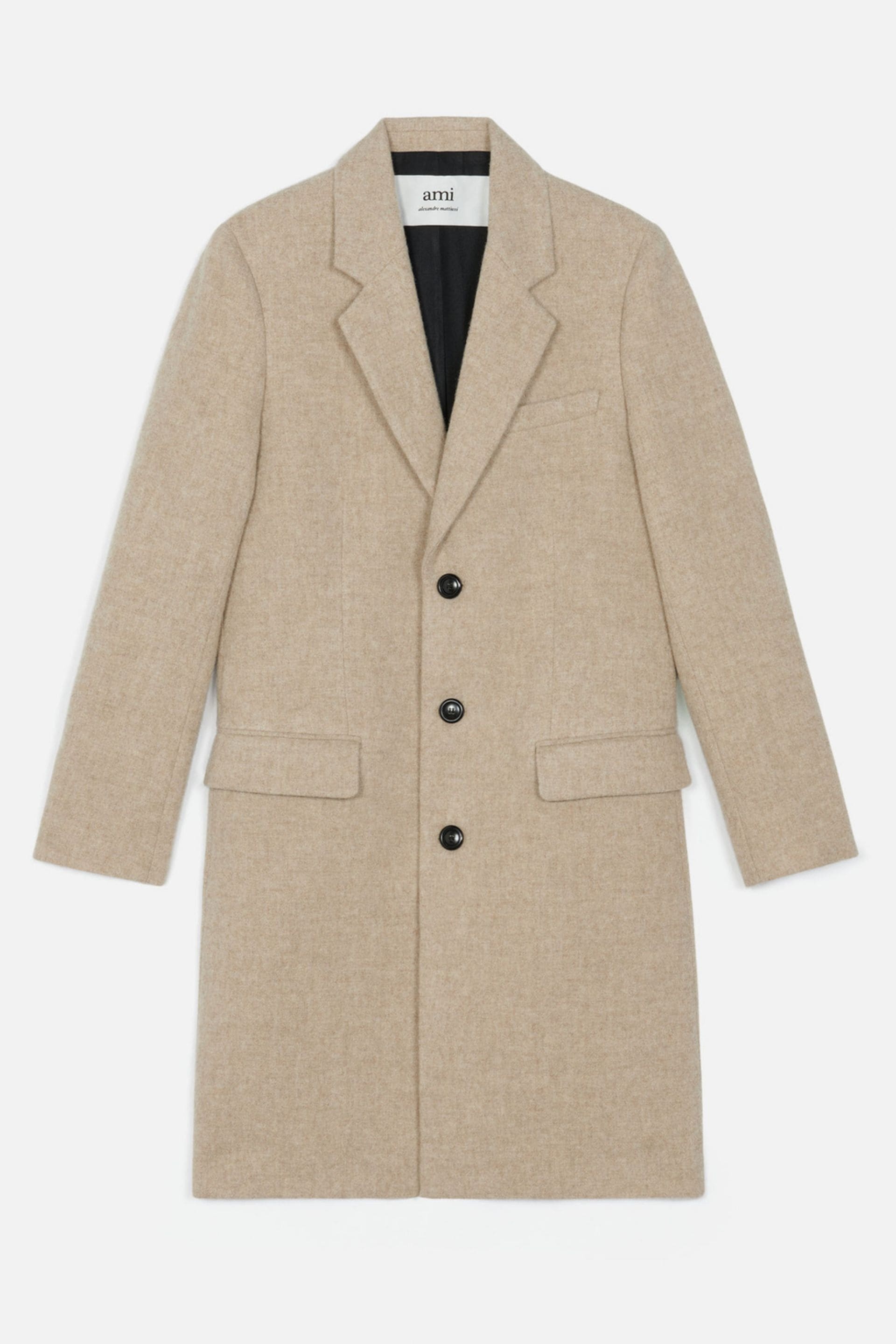 Three Buttons Coat - 1