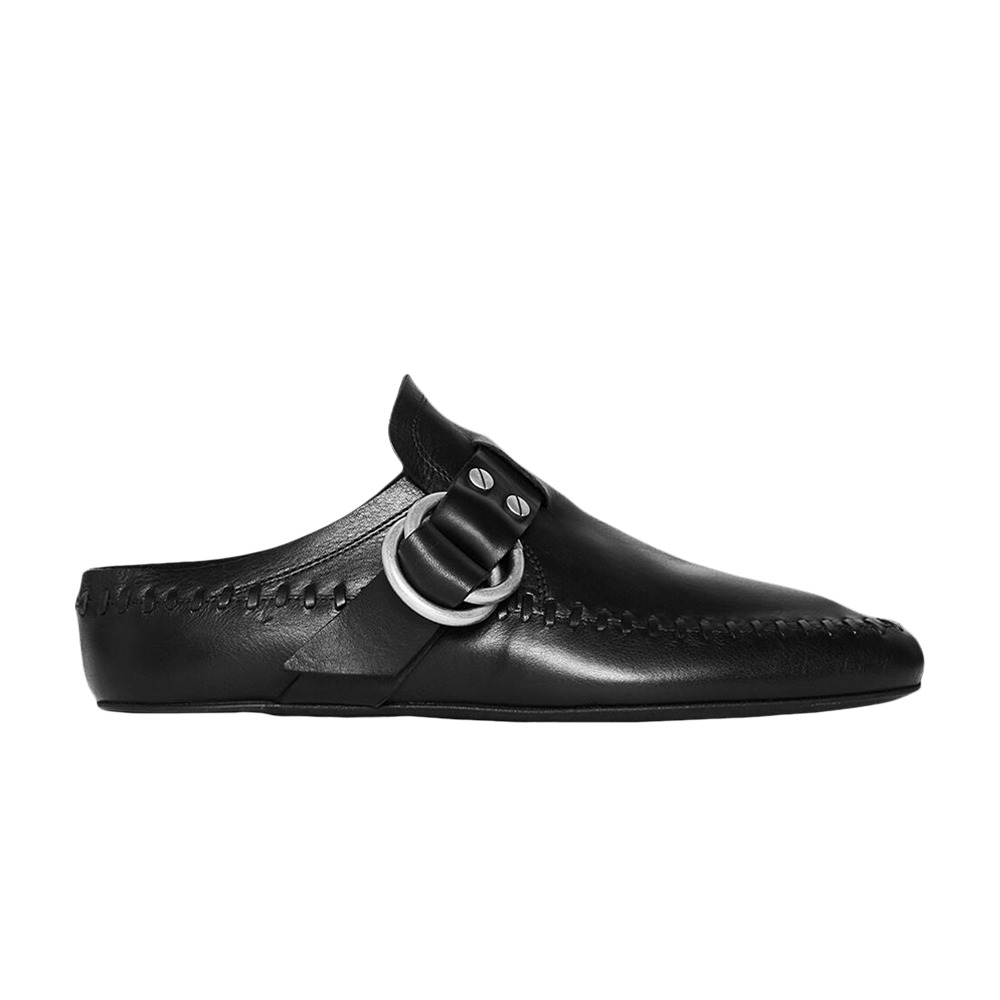 Ann Demeulemeester Wmns Ande Soft Shade Rounded Toe Loafers 'Black' - 1