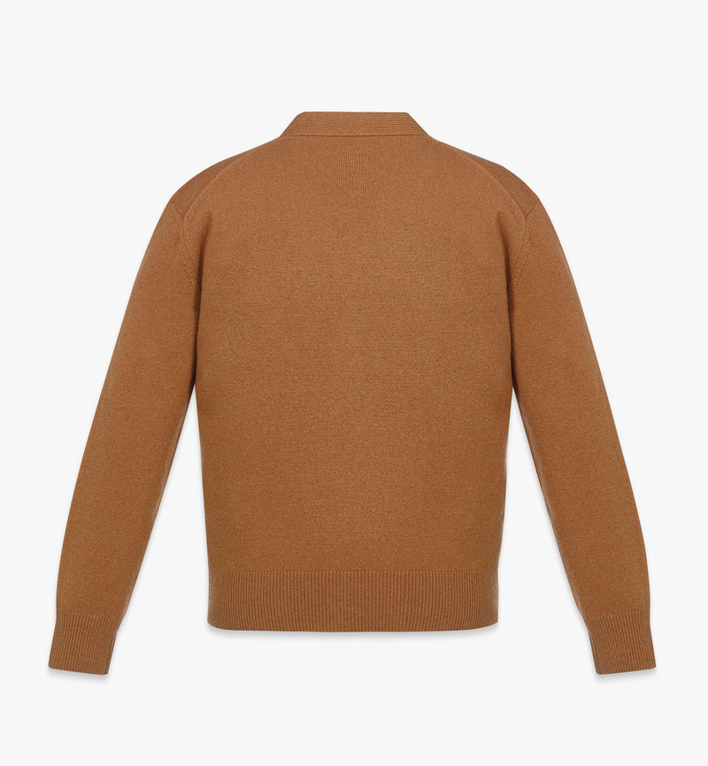 MCM Laurel Cardigan in Wool and Recycled Cashmere outlook