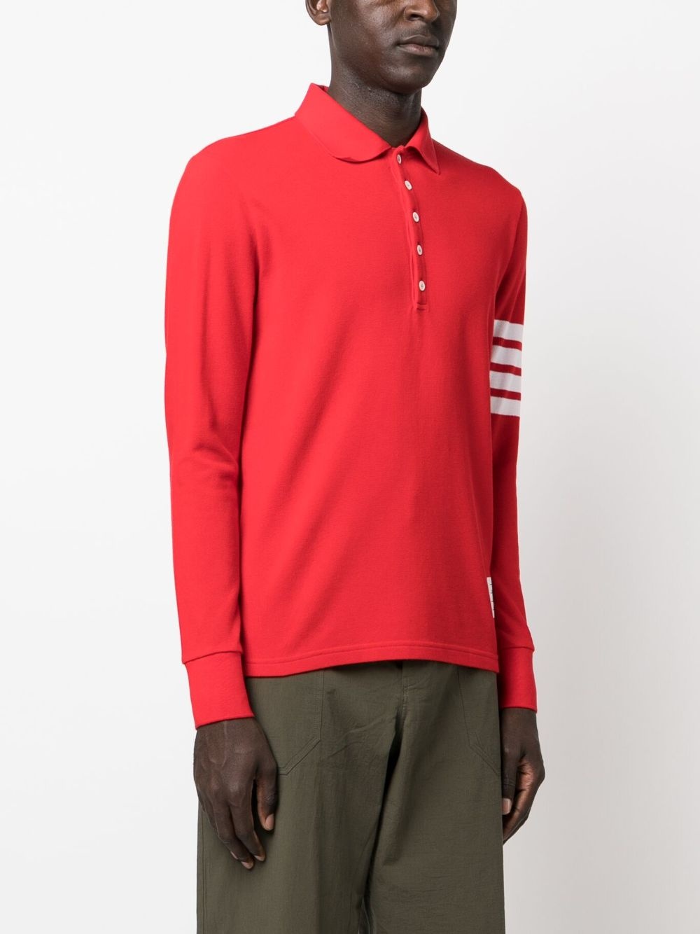 4-Bar Stripe 2003-print polo shirt - 3