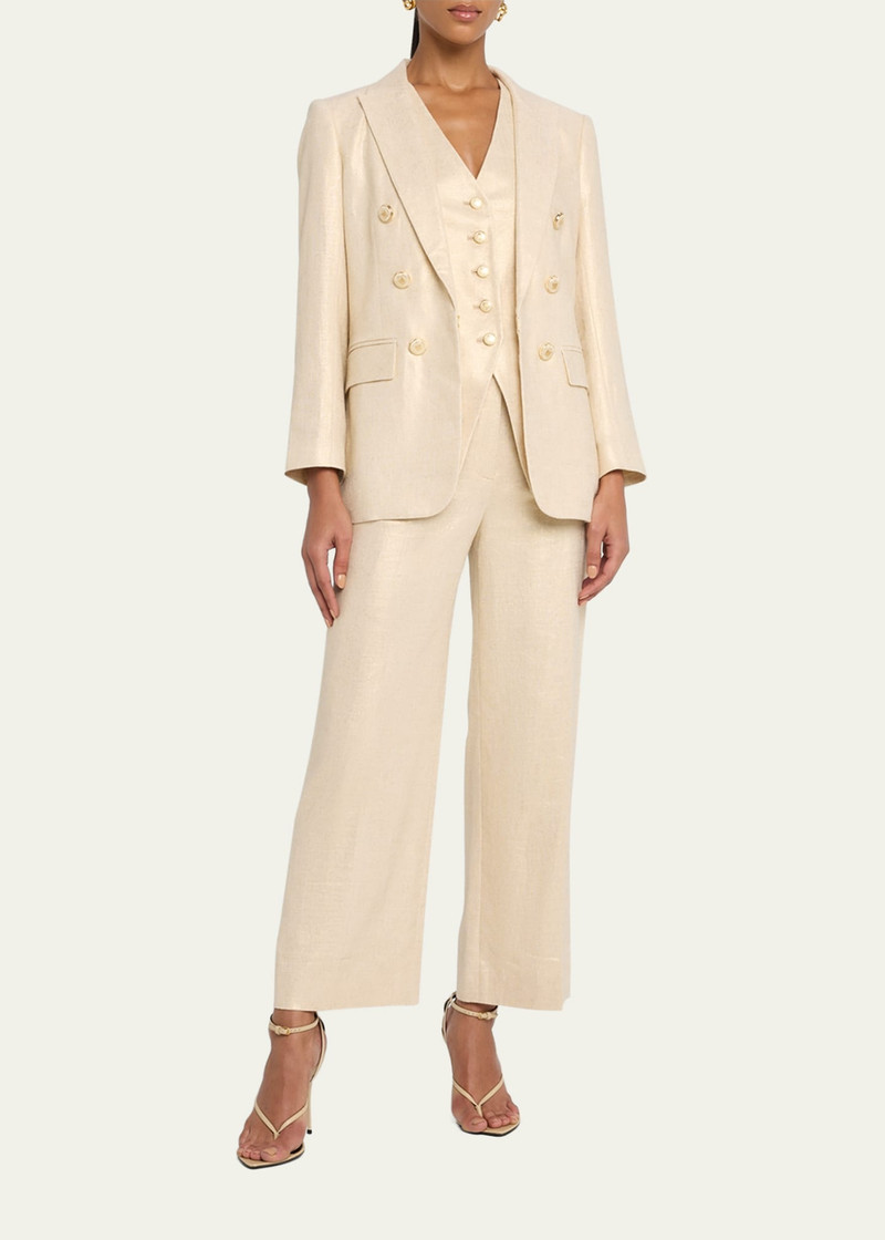 VERONICA BEARD Brixton Wide-Leg Pants outlook