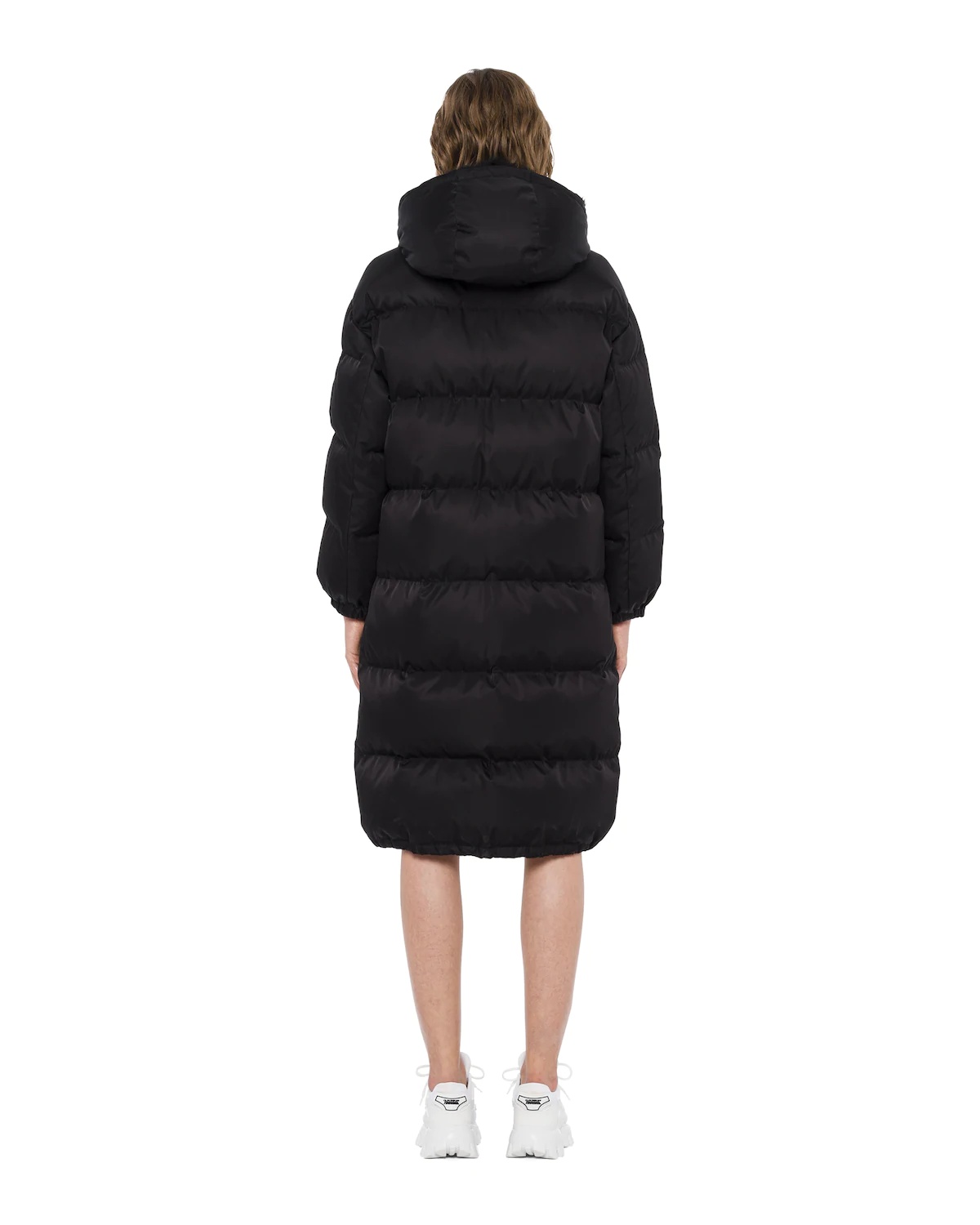 Re-Nylon gabardine puffer coat - 4