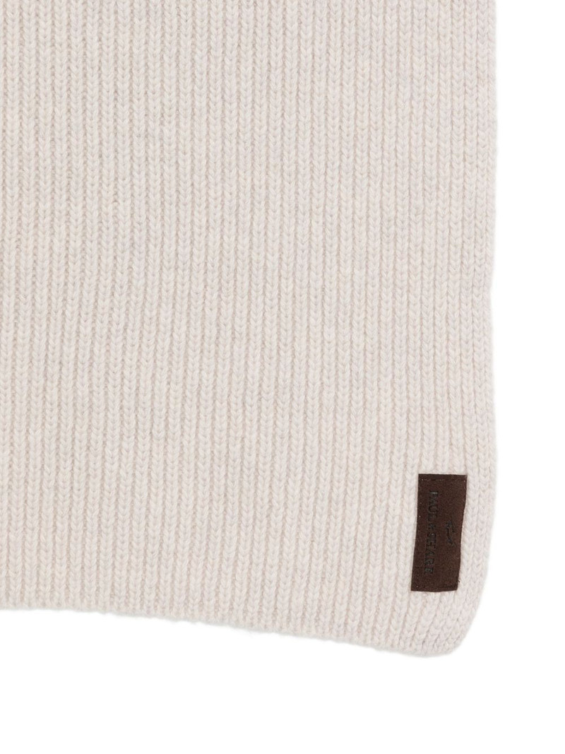 ribbed-knit scarf 3