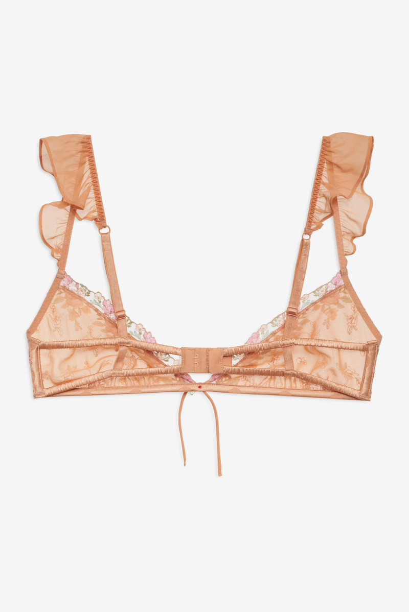 For Love & Lemons Glimmer Rosebud Bralette outlook