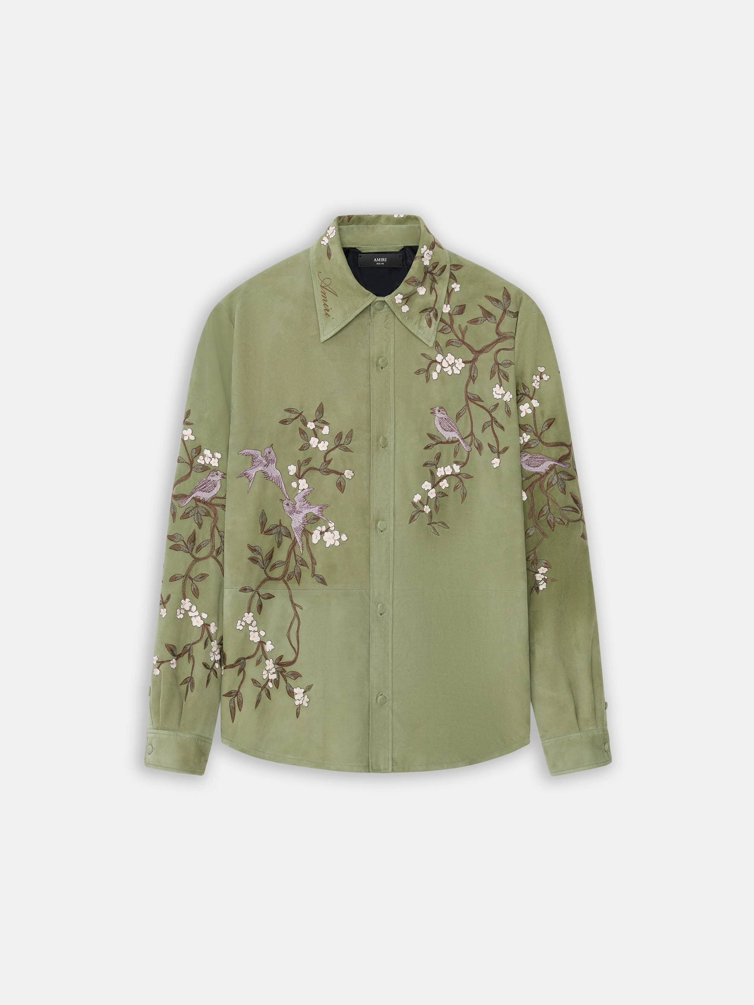 SUEDE SPARROW LONG SLEEVE SHIRT - 1