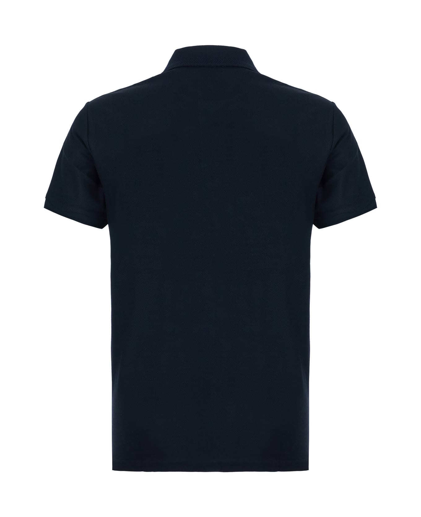 Tシャツ・カットソー BURBERRY Polo In Piquet Blu Navy Burberry Midnight Blue Piquet Polo Shirt | italist