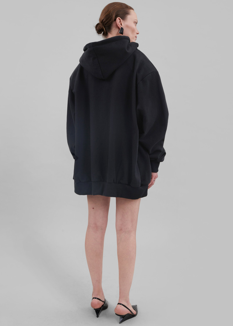 Nami Zip Up Hoodie - Black 9