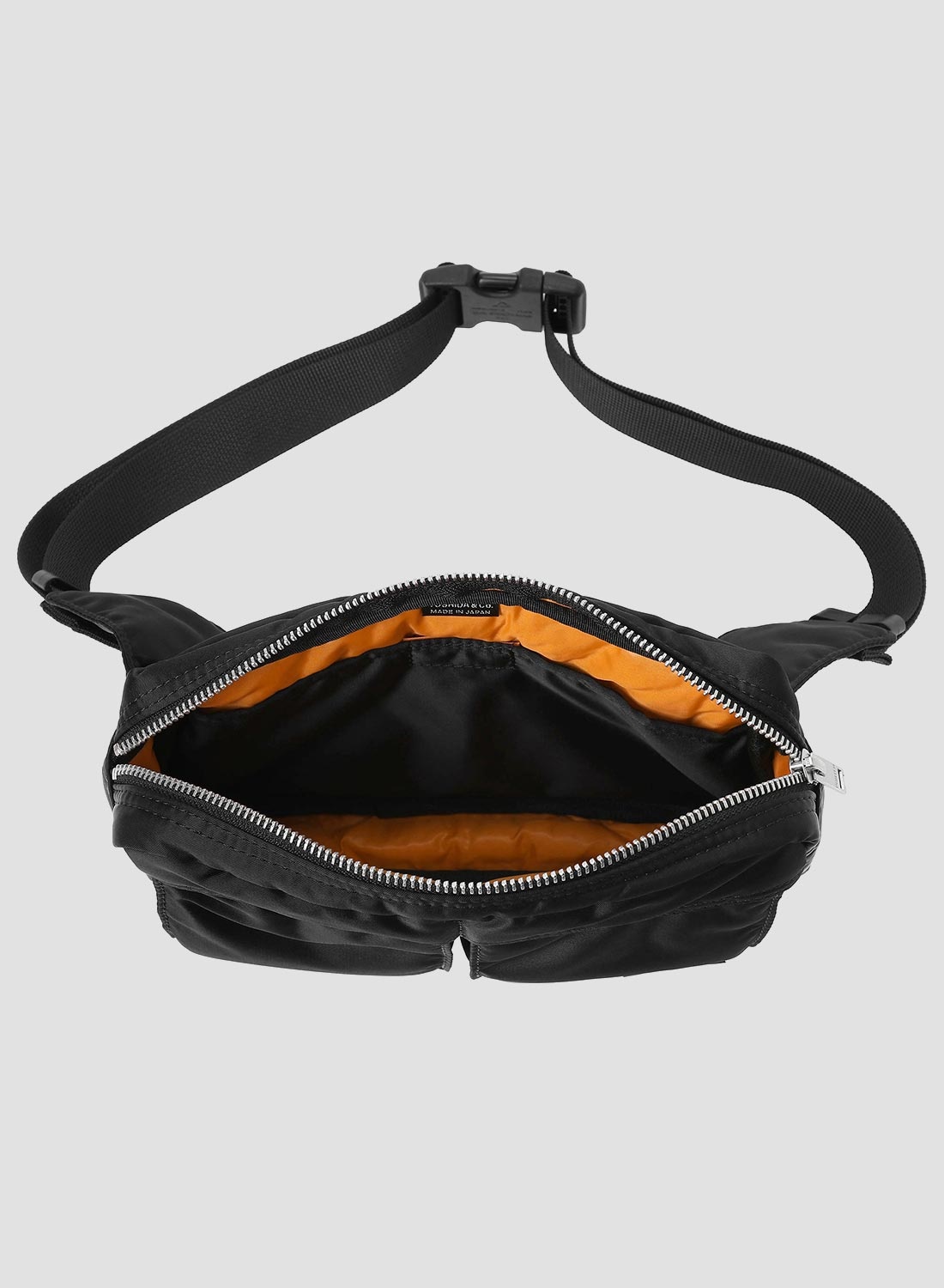 Porter-Yoshida & Co Tanker Waist Bag in Black - 2