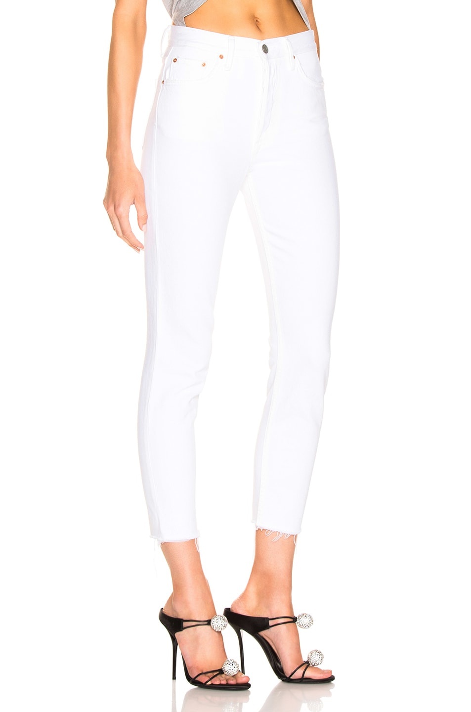 Karolina High Rise Skinny Crop - 4