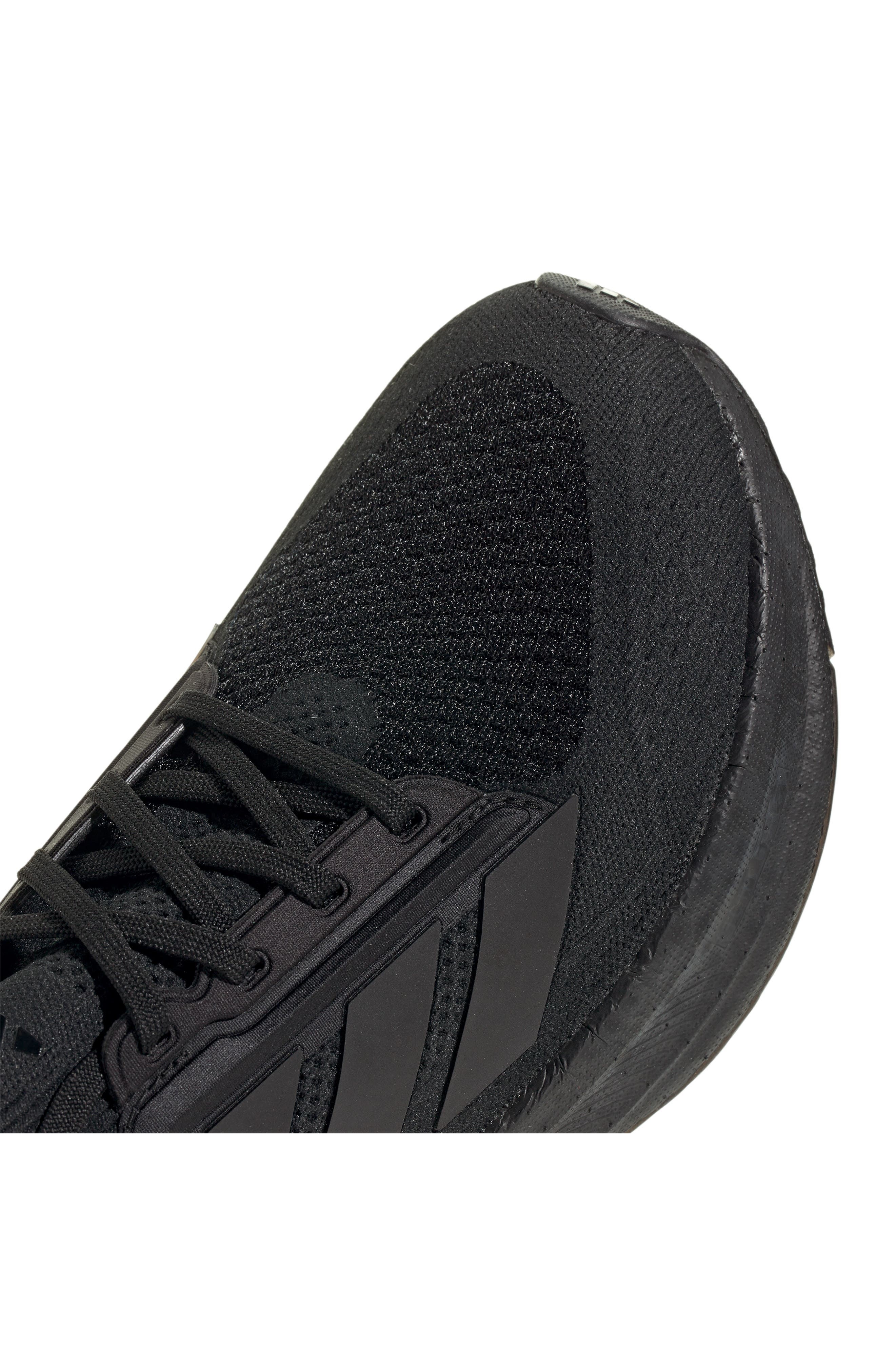 adidas Ultraboost 5x Running Shoe in Black/Black/White at Nordstrom - 8