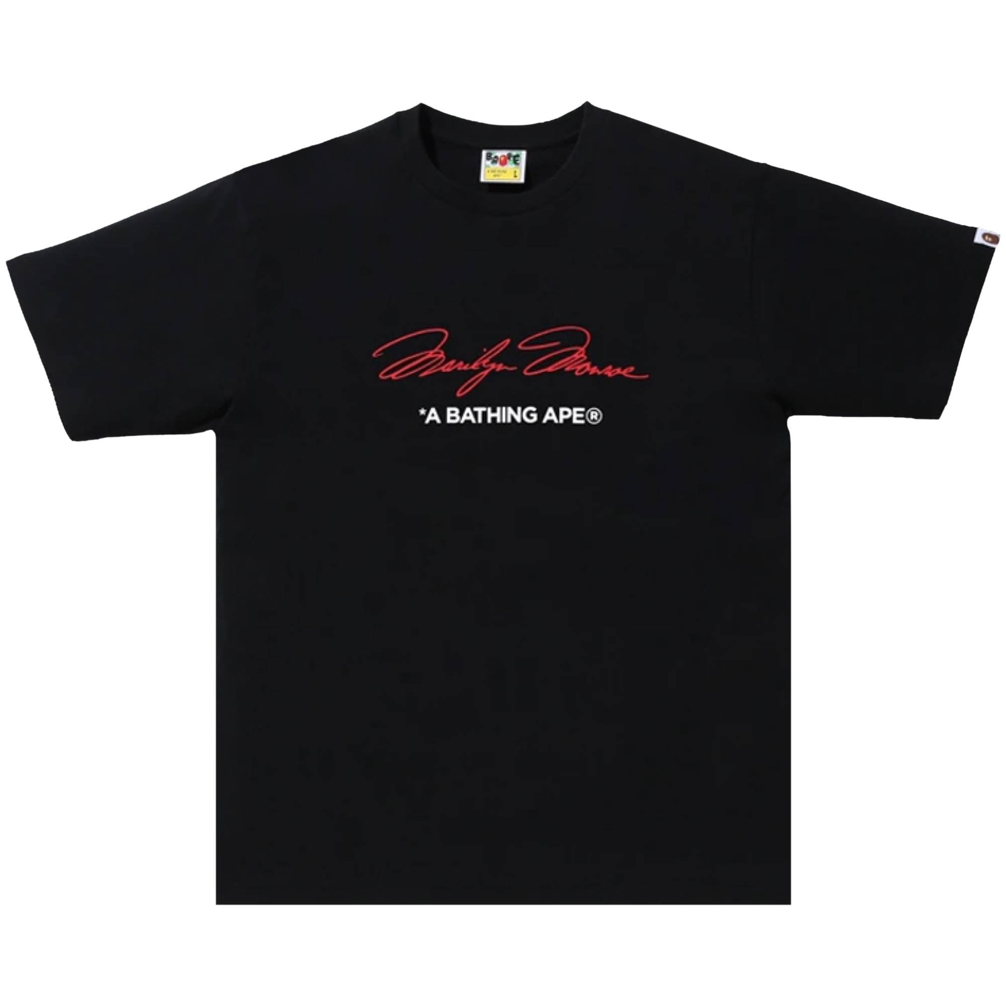 BAPE x Marilyn Monroe Tee #2 'Black' - 1