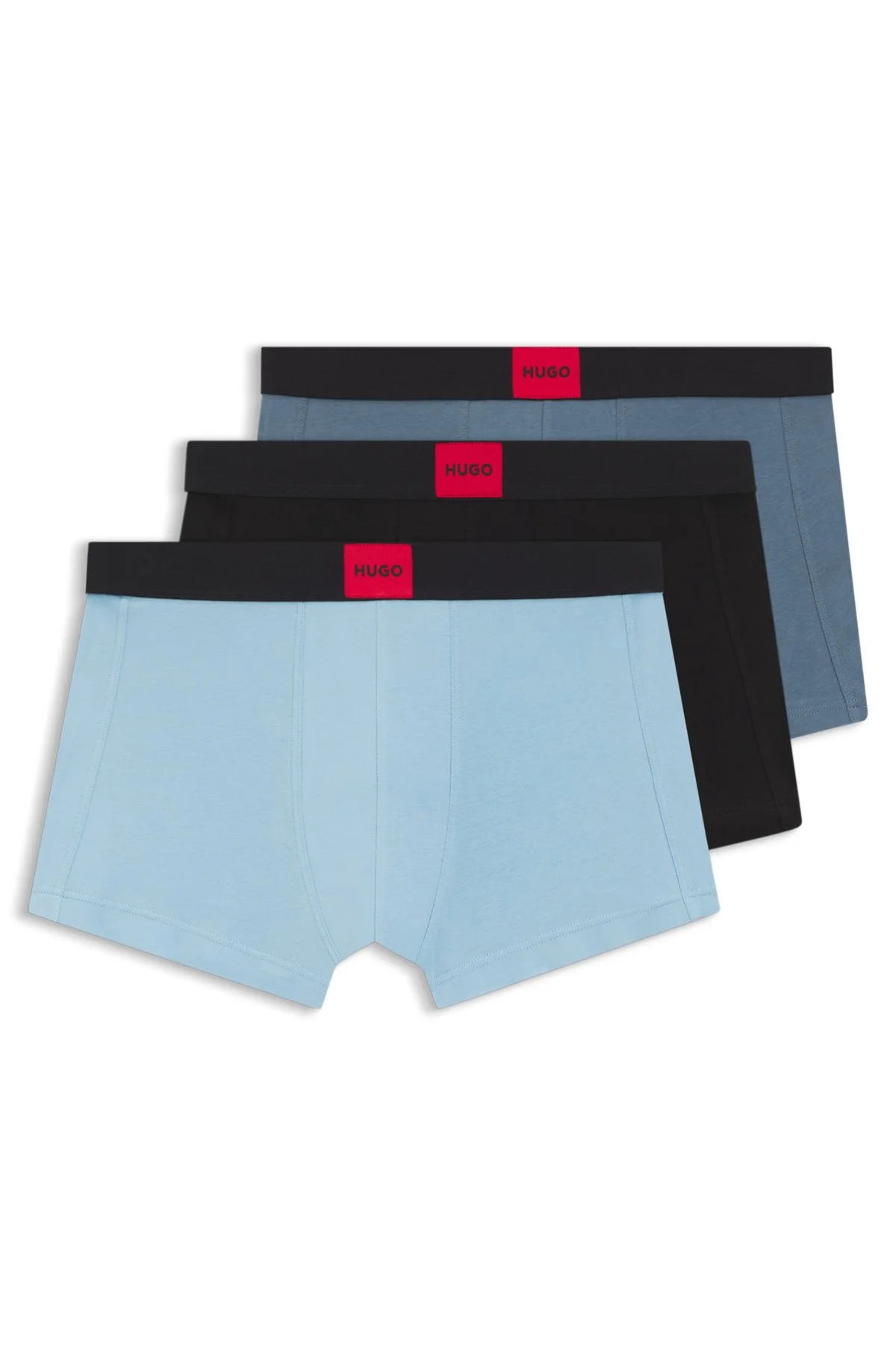 THREE-PACK OF STRETCH-COTTON TRUNKS - 1