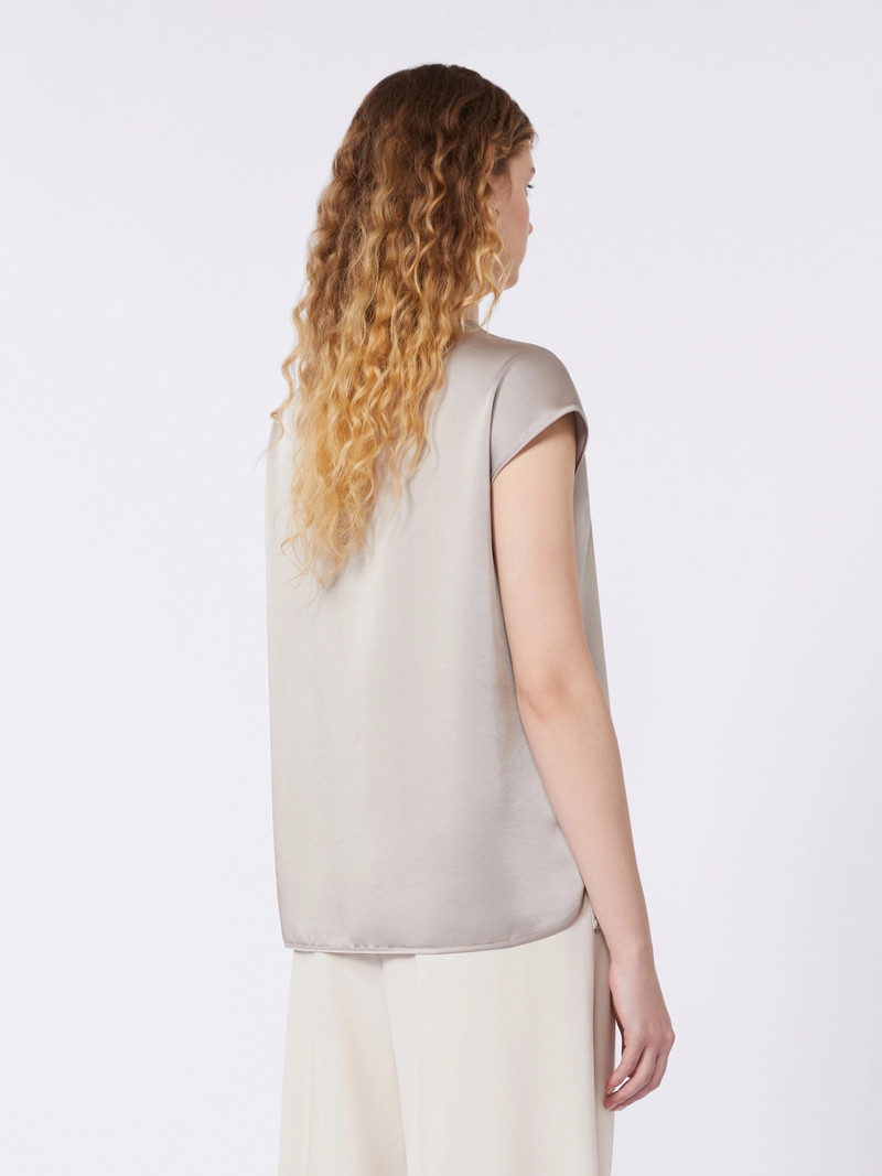 STAFFA Feminine satin top - NUDO 4