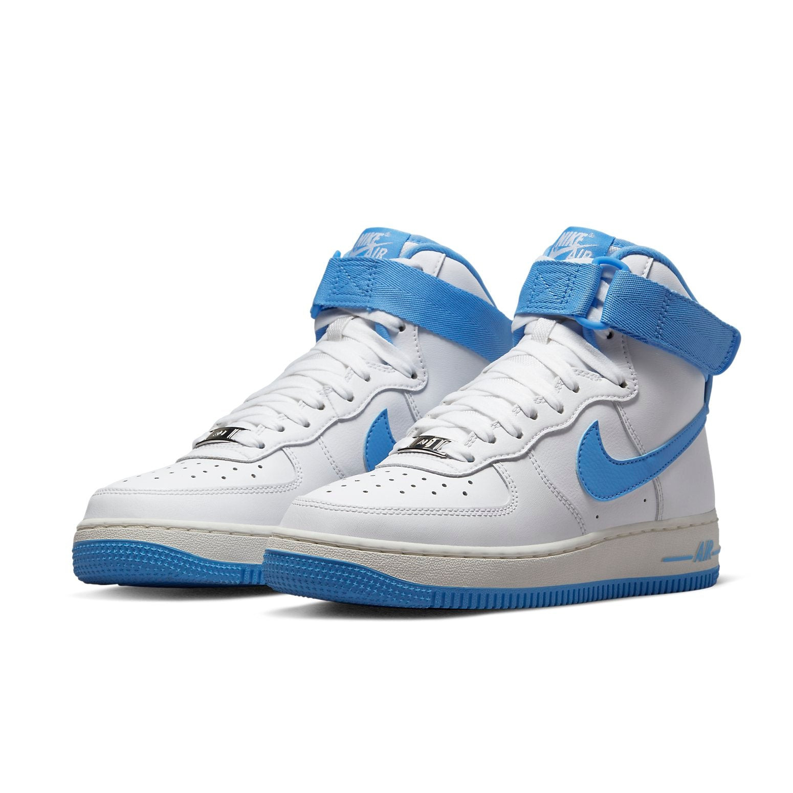 (WMNS) Nike Air Force 1 High 'White University Blue' DX3805-100 - 3