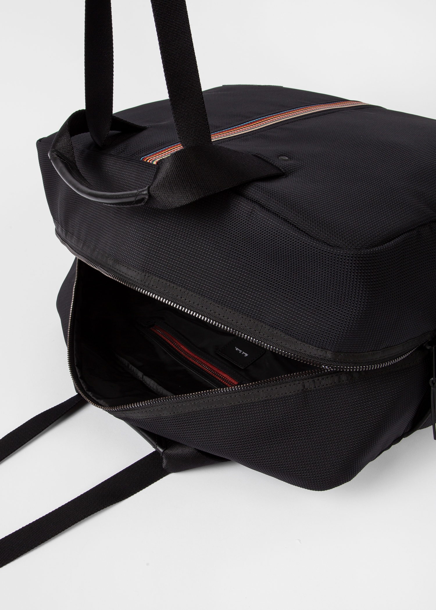 Black 'Signature Stripe' Holdall Bag - 3