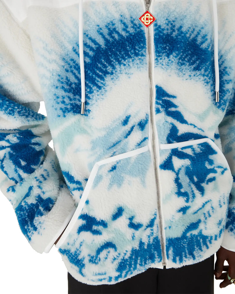 Ski Landscape Fleece Jacket | Casablanca Paris 5