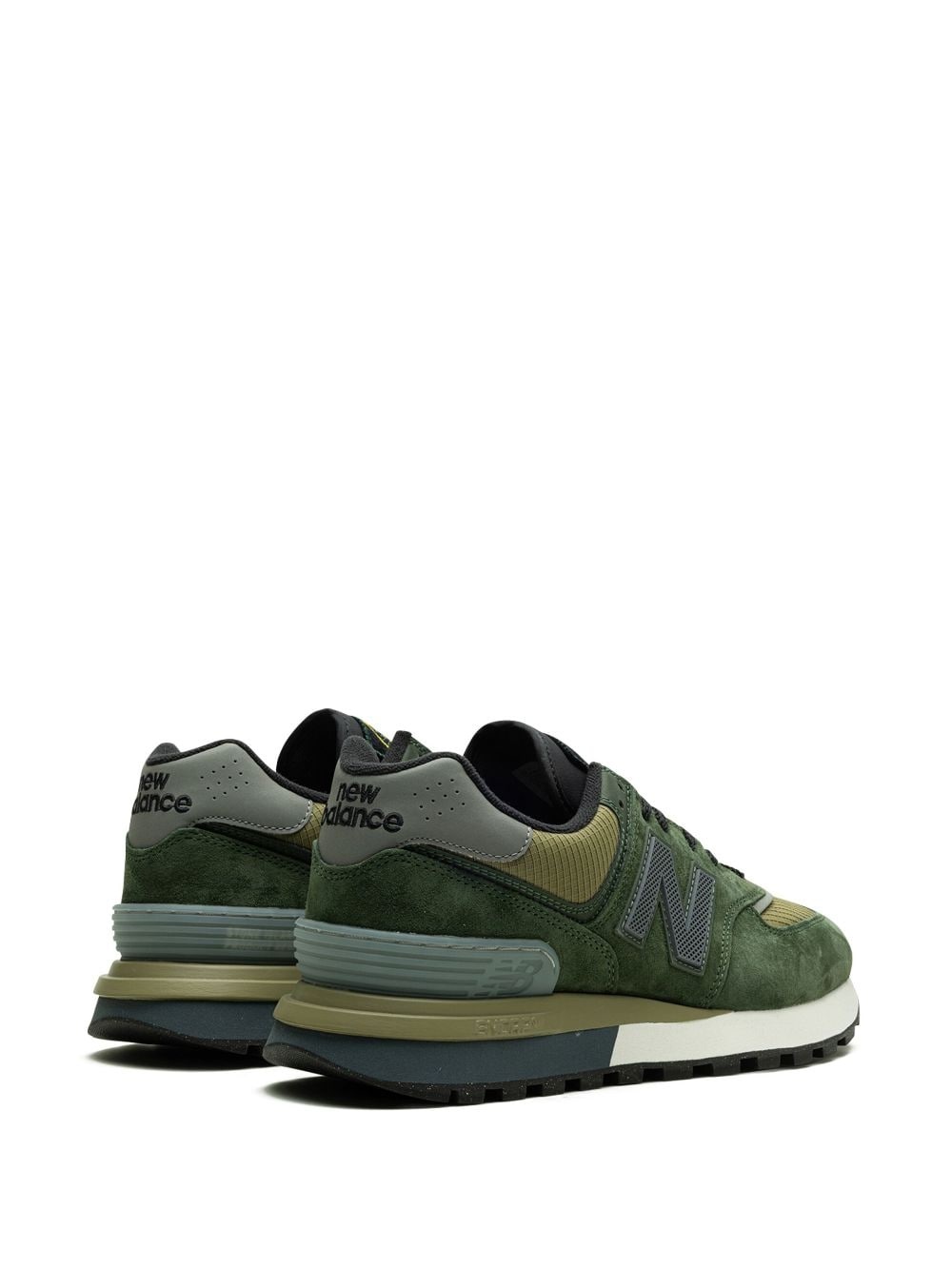 x Stone Island 574 Legacy "Dark Green" sneakers - 3