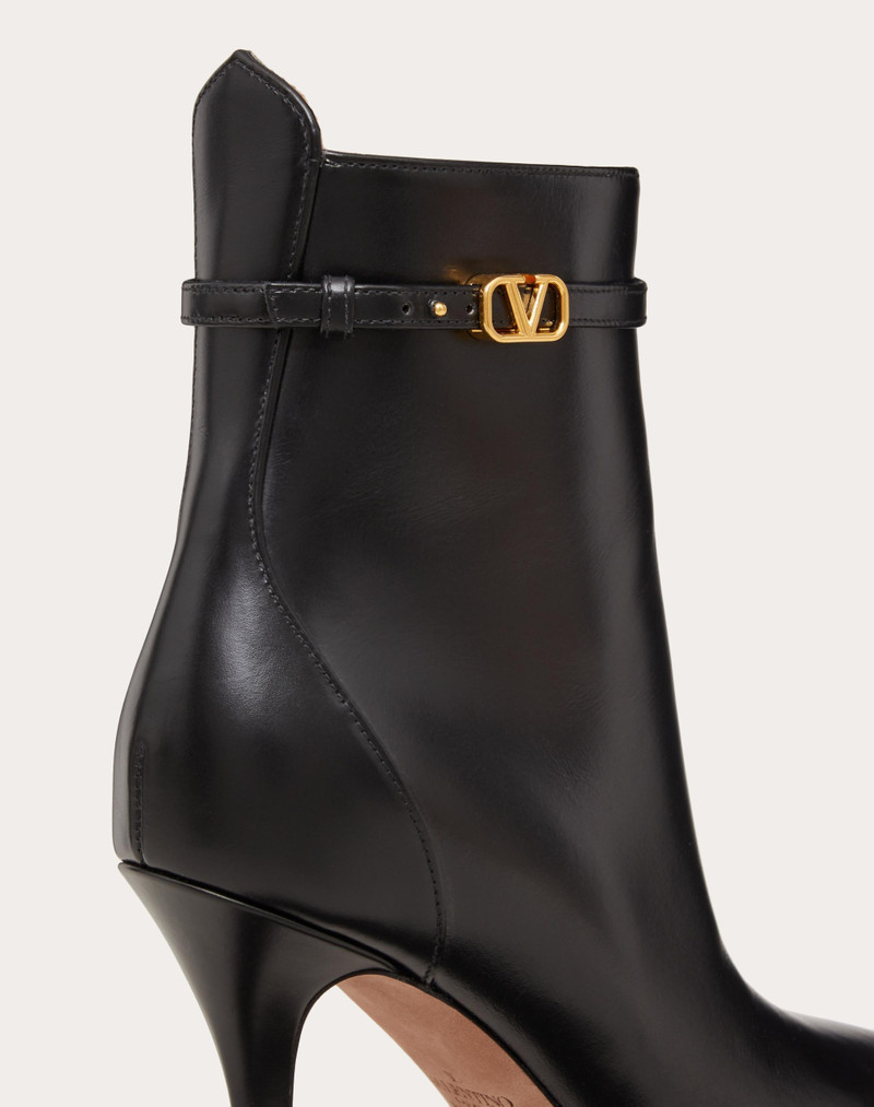 VALENTINO GARAVANI TAN-GO ANKLE BOOT IN CALFSKIN LEATHER 100 MM 5