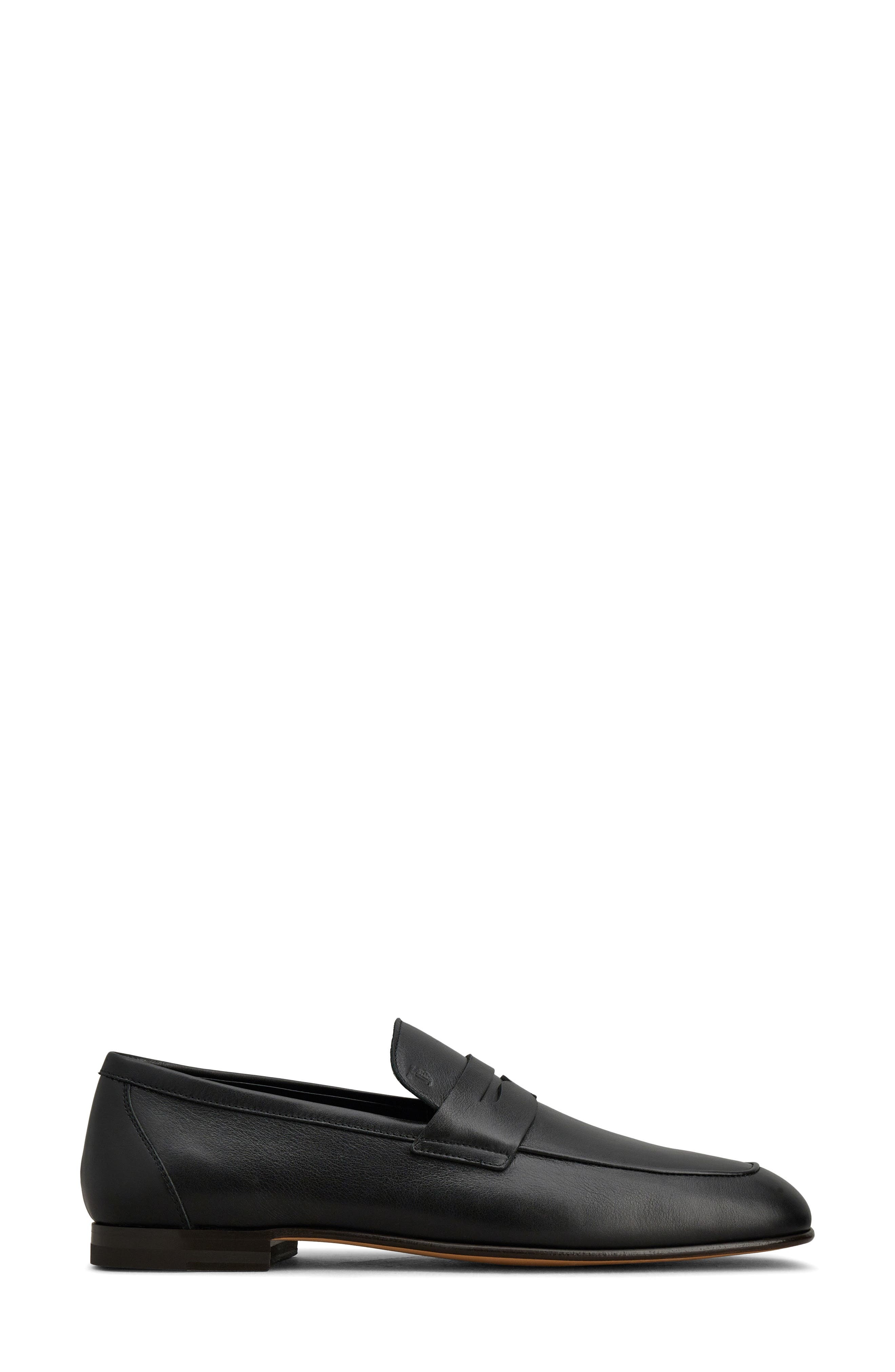 Tod's Deconstructed Penny Loafer in Nero at Nordstrom - 2
