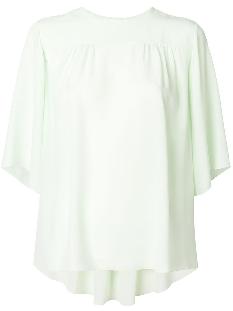 fluid trapeze blouse 1