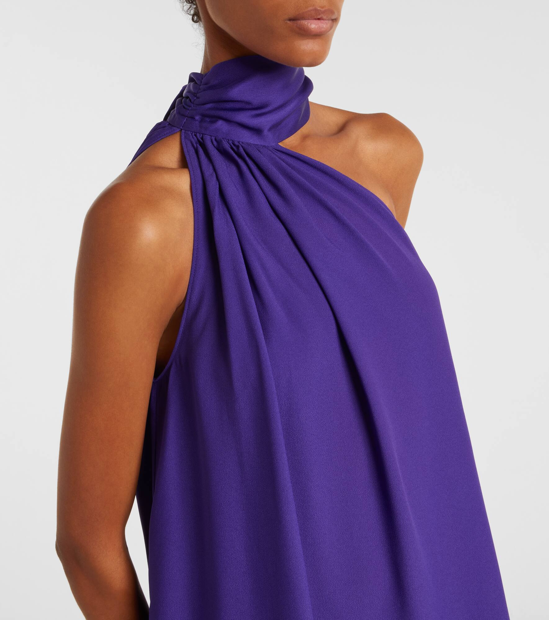 Astor scarf-detail maxi dress - 4