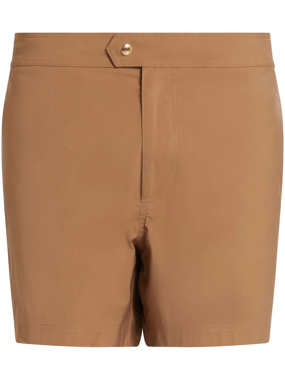 straight-leg shorts - 1