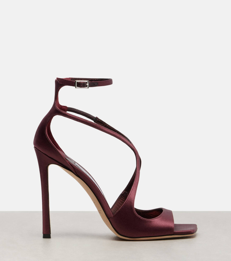 Azia 95 satin sandals 4
