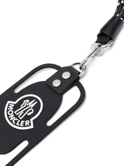 Moncler logo-print lanyard-strap phone case outlook