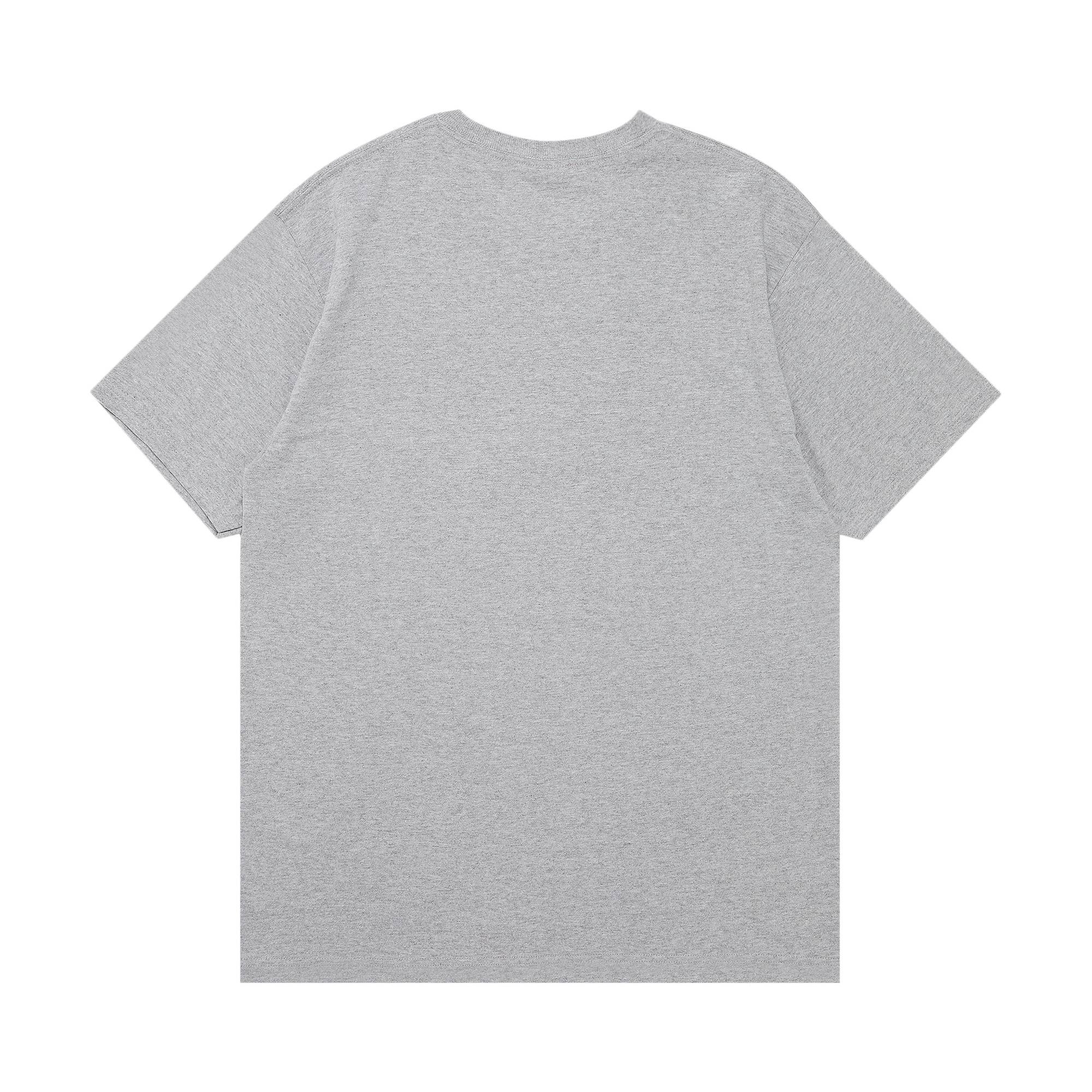 Stussy International Block Tee 'Grey Heather' - 2