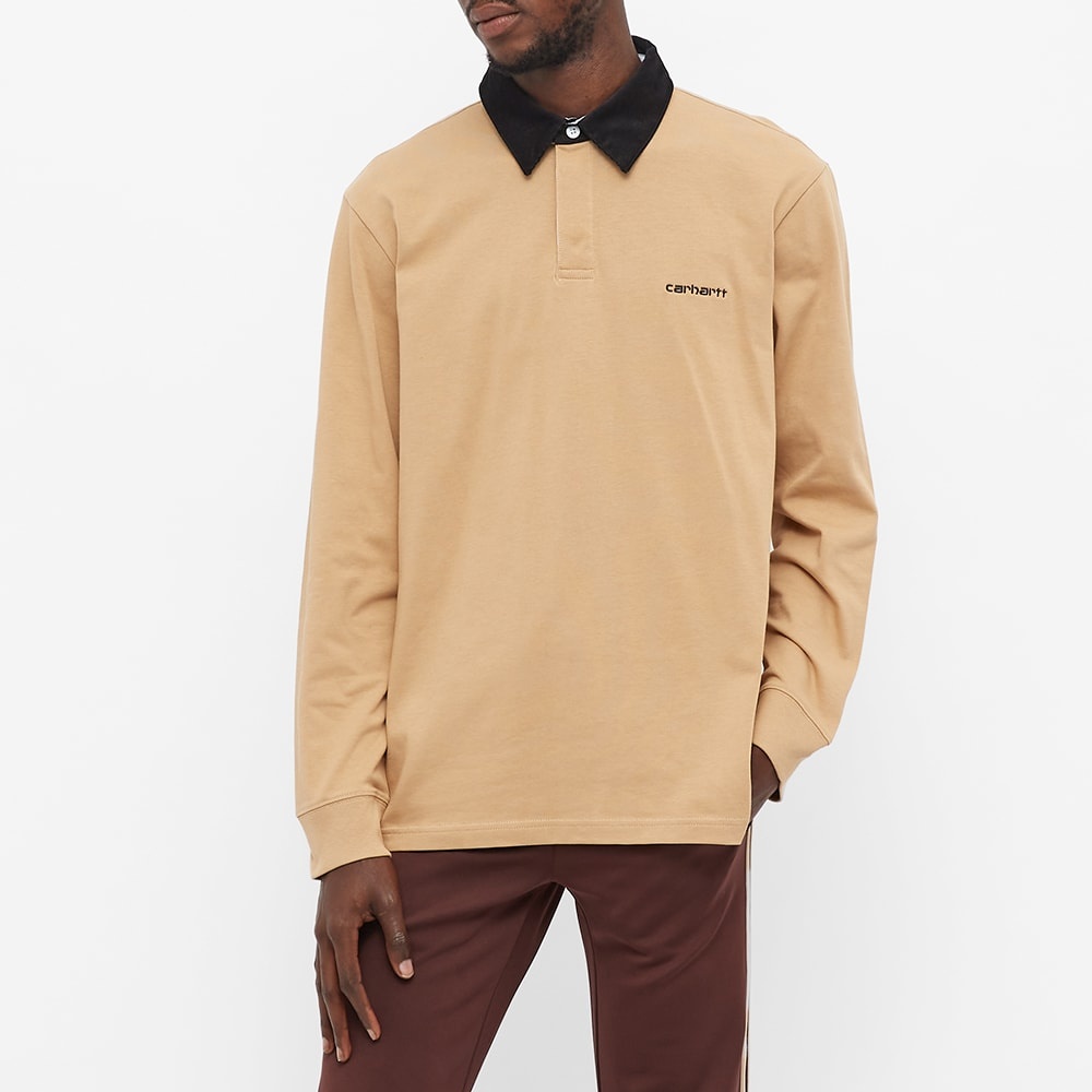 Carhartt WIP Cord Collar Rugby Polo - 4