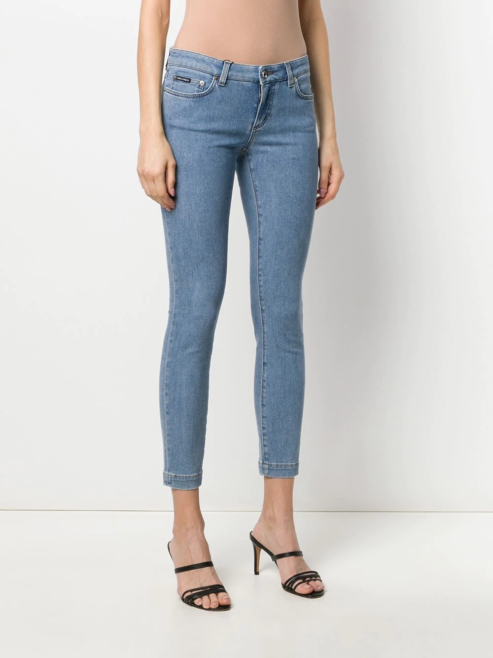 skinny cropped jeans - 3