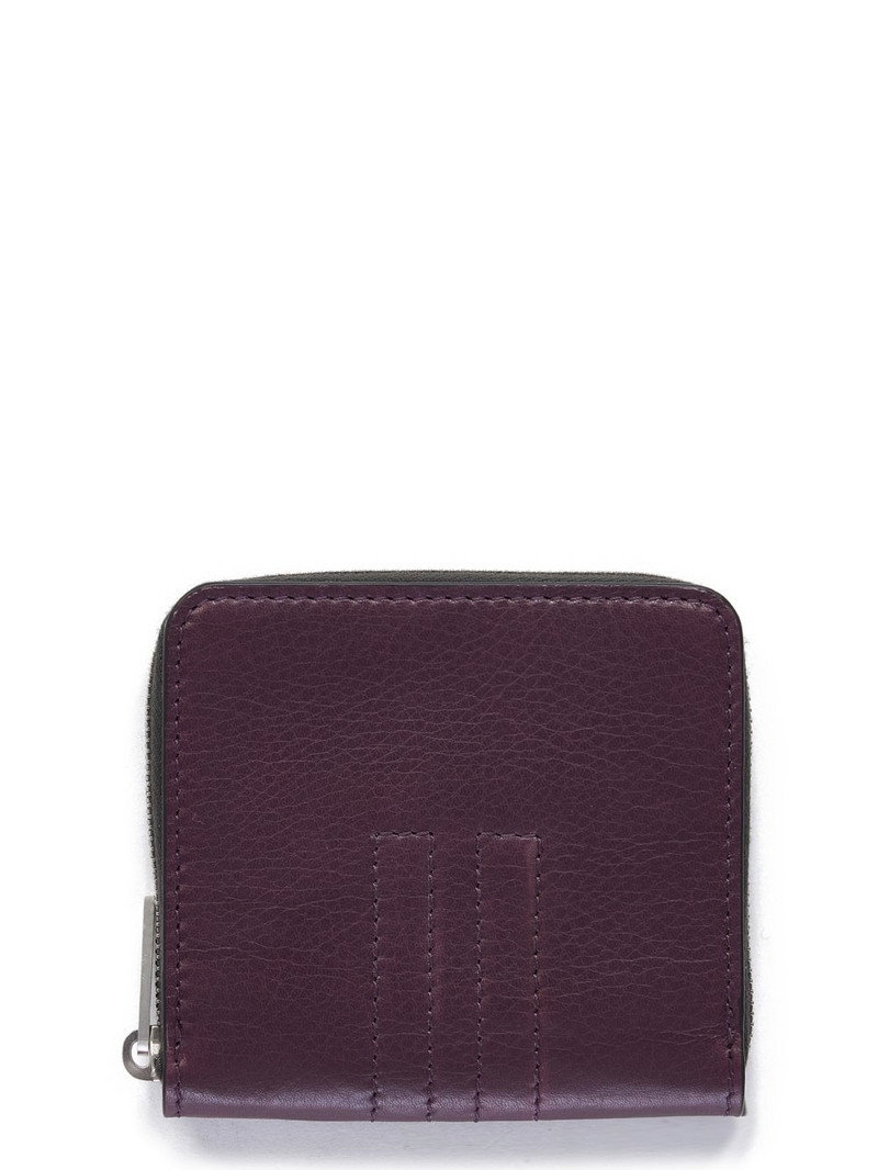 Burgundy Zipped Wallet 1