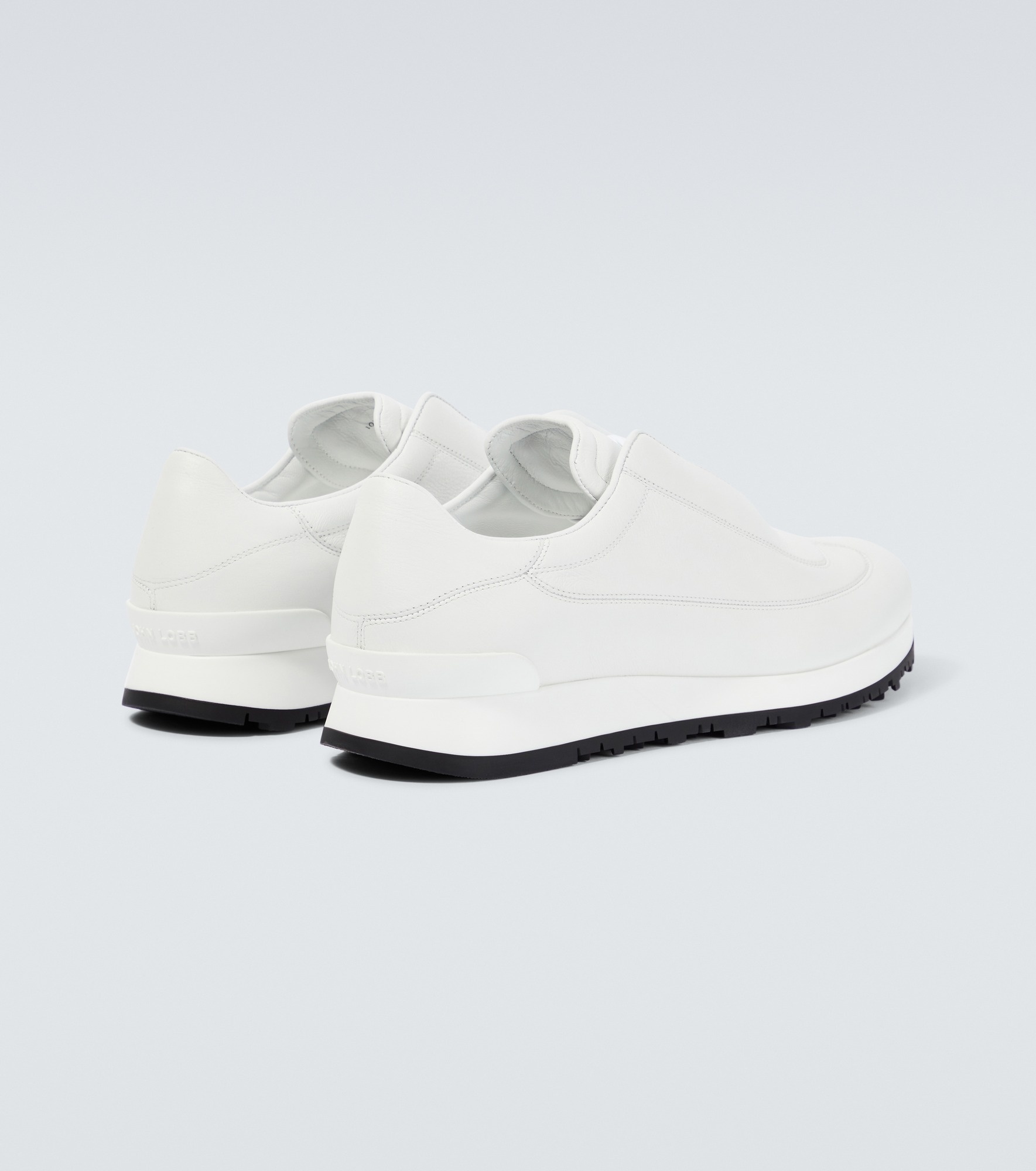 Foundry II leather low-top sneakers - 5