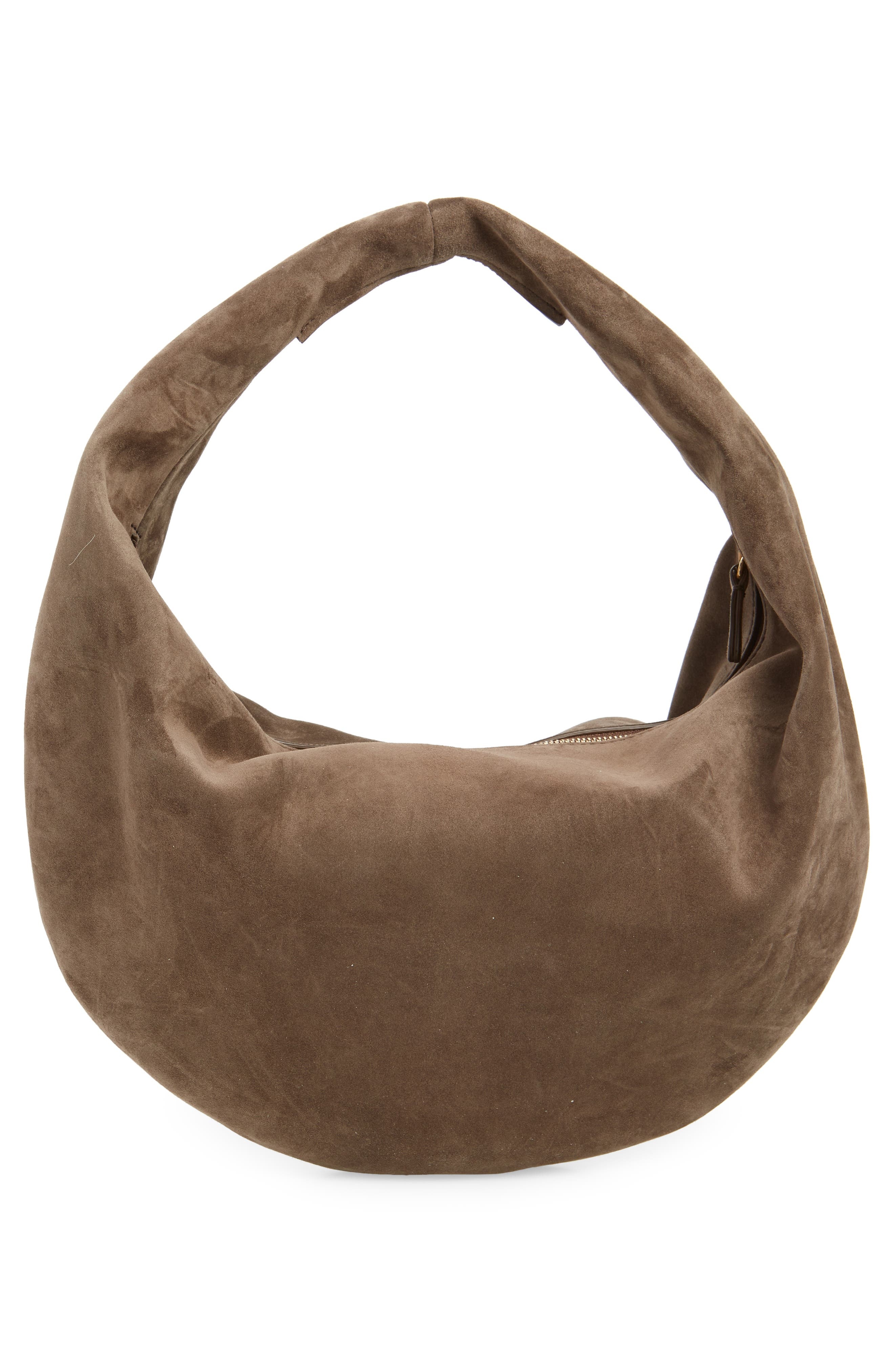 Medium Olivia Suede Hobo Bag - 4