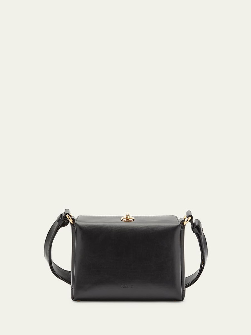 Plan C Small Folded Shoulder Bag in Vitello Leather outlook